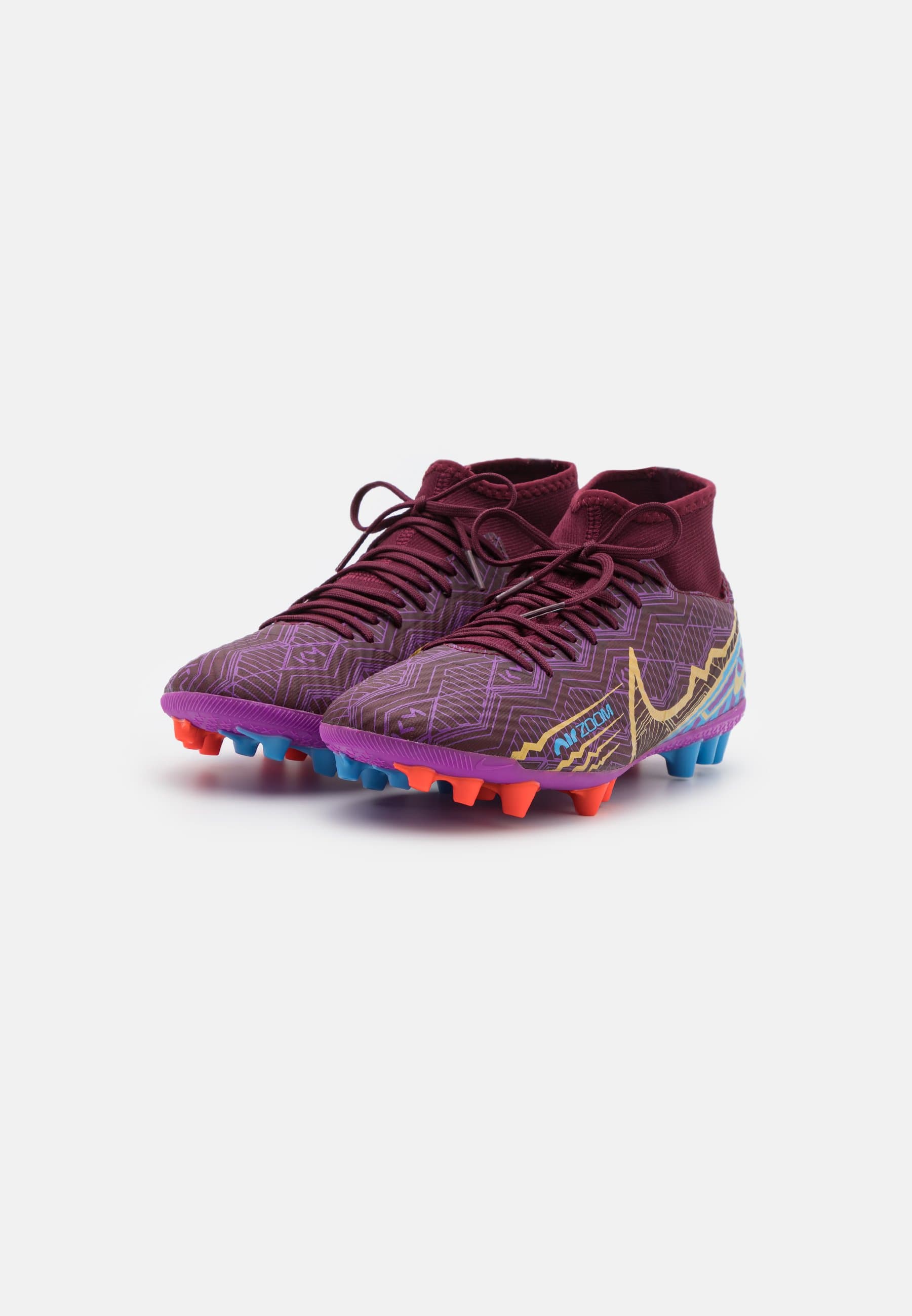 Chaussure de Foot Nike Air Zoom Mercurial Superfly 9 Academy AG Edition Personnelle Mbappé